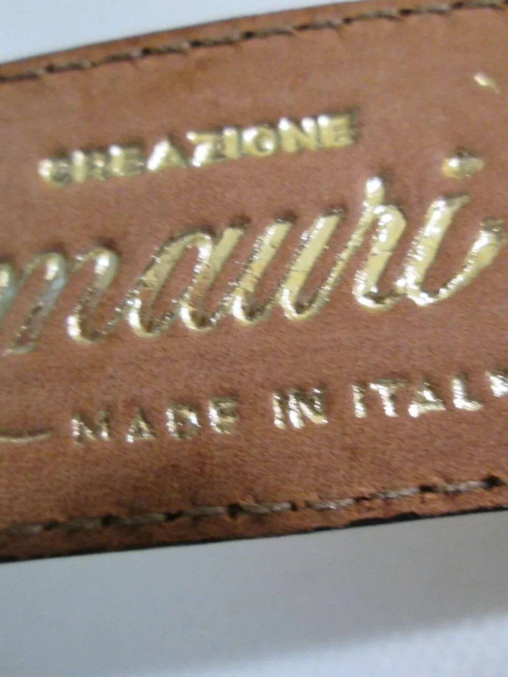 Mauri Handmade Genuine Alligator Belt – Made in Italy | Adjustable 41